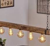 Ästhetik und Funktionalität: Holzlampe für die hängende Deckenbeleuchtung