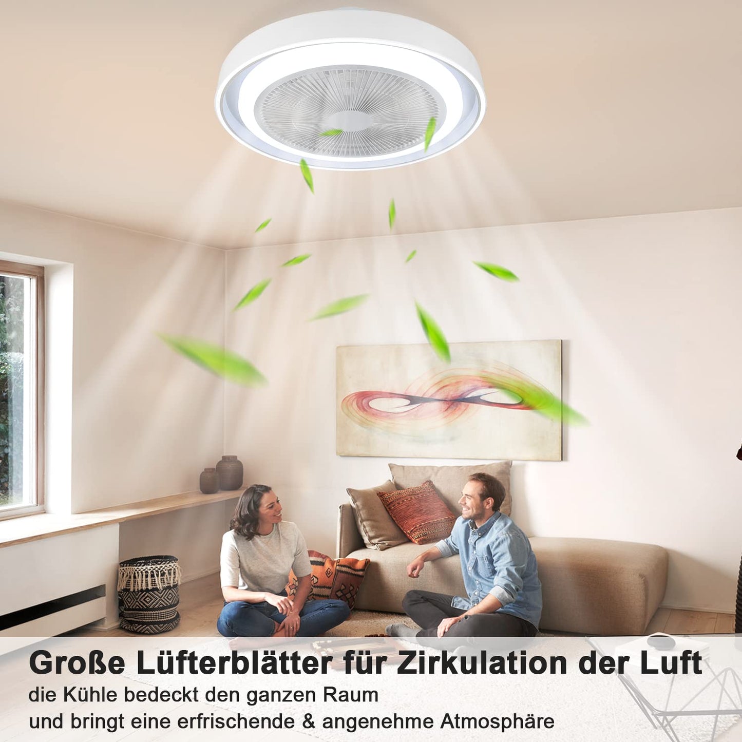Innovative Ventilator-Lampe für die Decke: Stilvolle Lösung für Ihr Zuhause