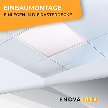 Moderne Beleuchtung mit Rasterdecke Lampe: Funktion und Design im Fokus